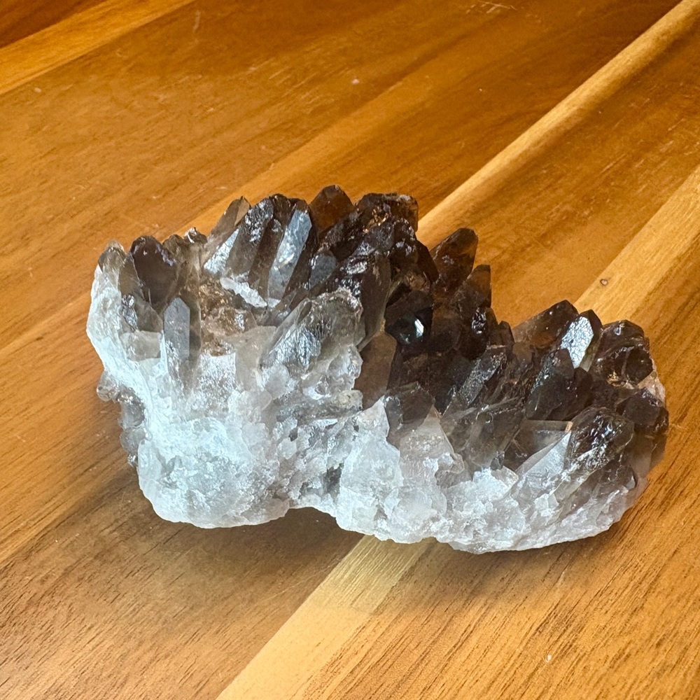 Smoky Quartz Crystal Cluster